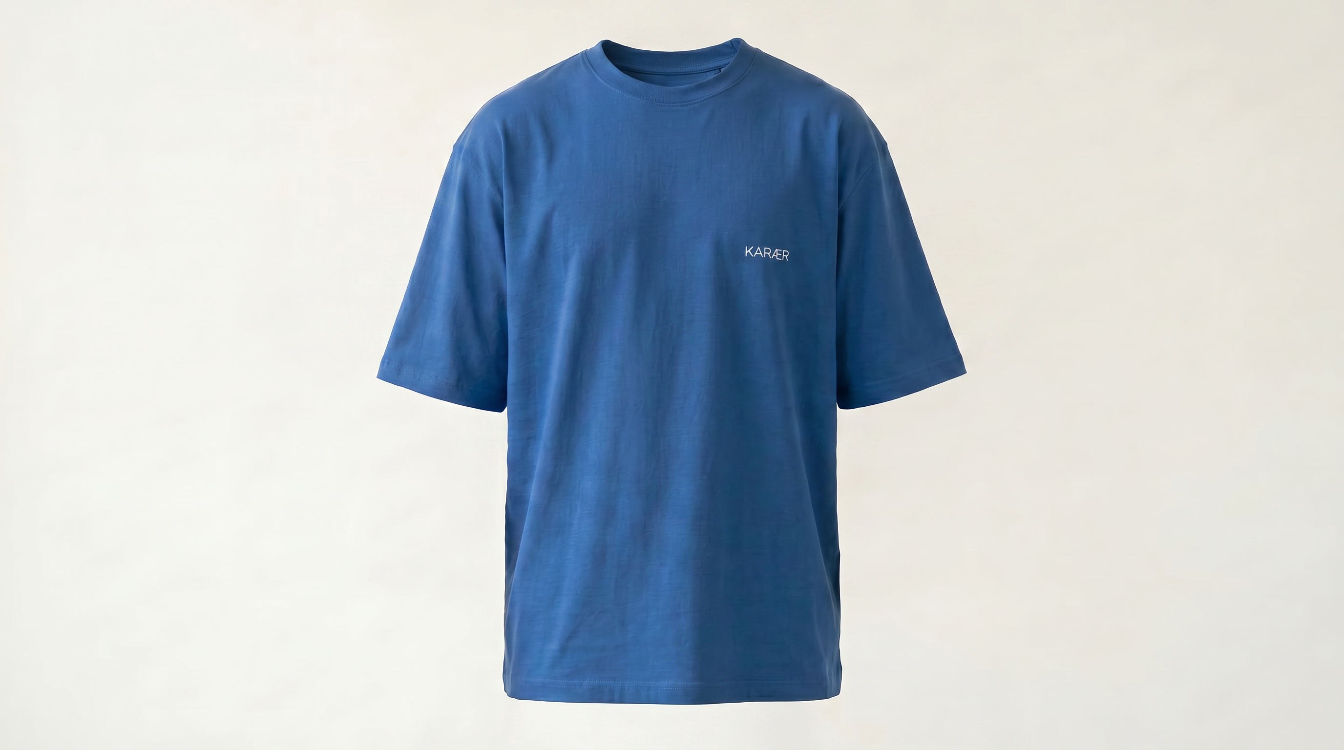 KARÆR — AURA T-Shirt / Cobalt Blue
