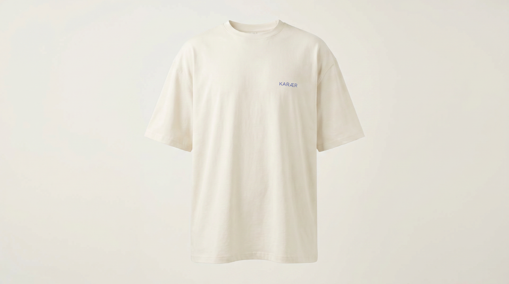 KARÆR — AURA T-Shirt / Vintage White