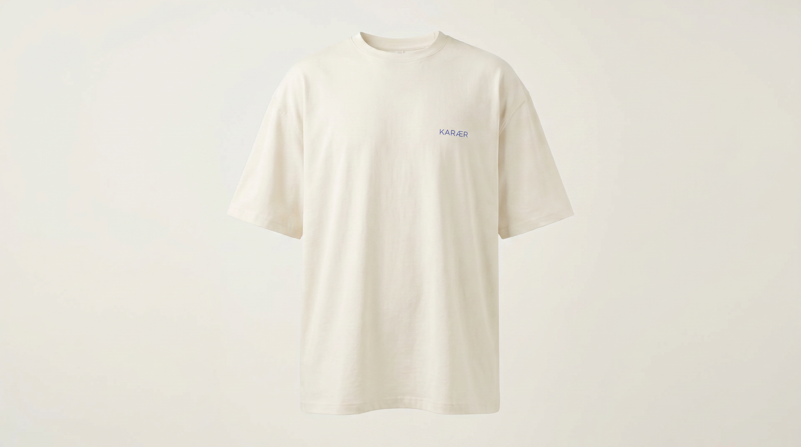 KARÆR — AURA T-Shirt / Vintage White