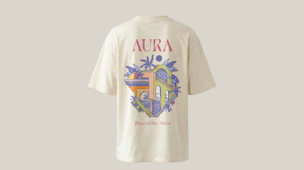KARÆR — AURA T-Shirt / Vintage White