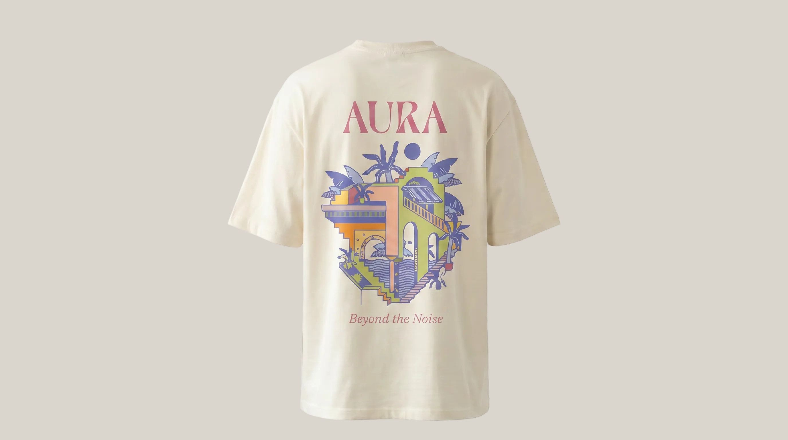 KARÆR — AURA T-Shirt / Vintage White